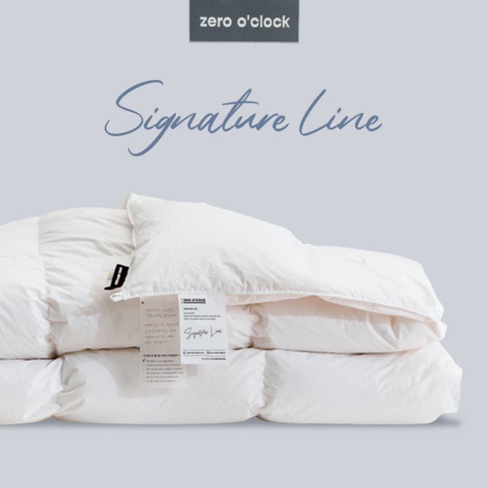 제로어클락 시그니처 구스다운 호텔 이불 폴란드 솜털 90