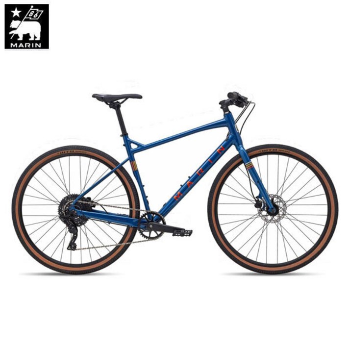 마린 2022 하이브리드 자전거 DSX 9단, DSX Blue Orange S, 1개