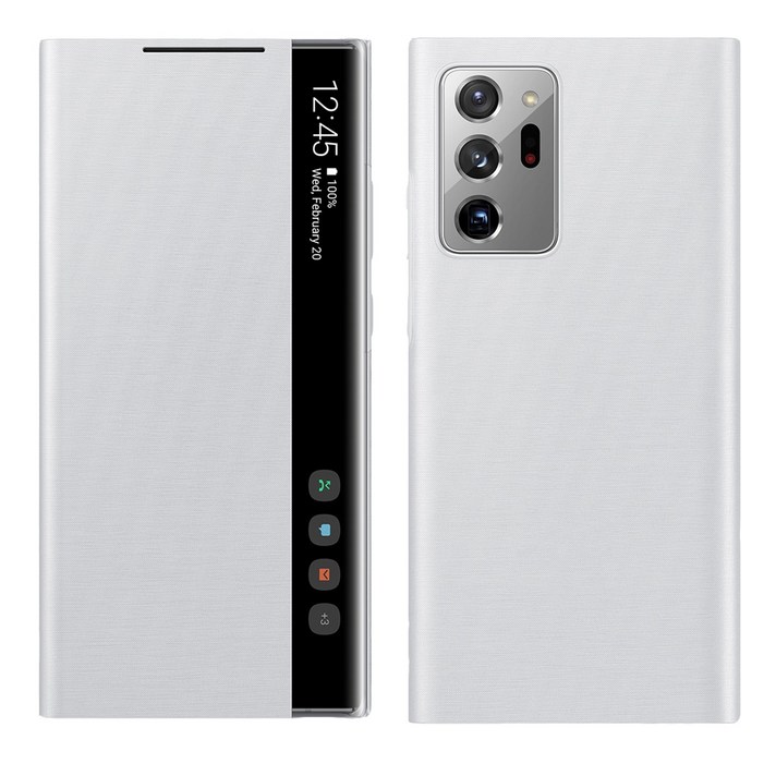 FOXON 갤럭시 노트20노트20 울트라 스마트 클리어뷰 커버 케이스 호환 Galaxy Note 20Ultra 5G 케이스 FOXON 갤럭시 노트20노트20 울트라 스마트 클리어뷰 커버 케이스 호환 Galaxy Note 20Ultra 5G 케이스