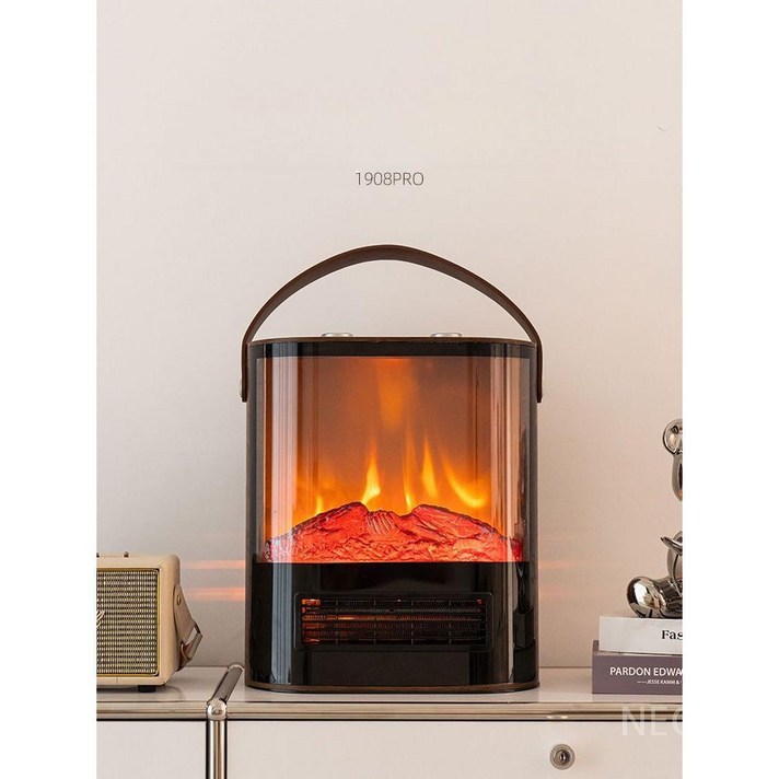 WeWarm 레트로 불멍 온풍기 가정용 벽난로