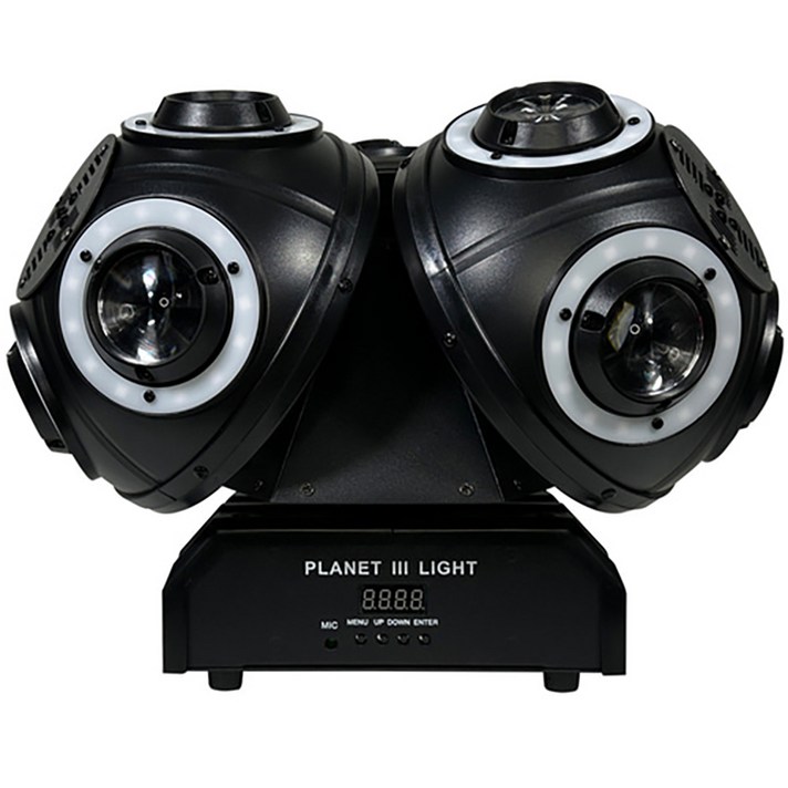 HN742 RGBW 10W x8구 2헤드 무빙라이트 특수조명 클럽 나이트 무대조명