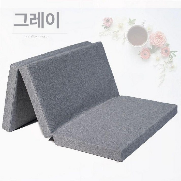 명상방석 3단 두꺼운 108배 휴대용 사각쿠션 기도 매트