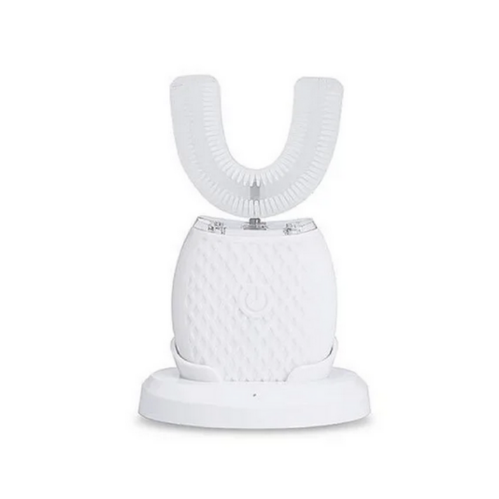 커채 u형 전동칫솔 전자동 방수 구강 청결 초음파 스케일링, 베이스 충전 화이트, 1개, XYQO1