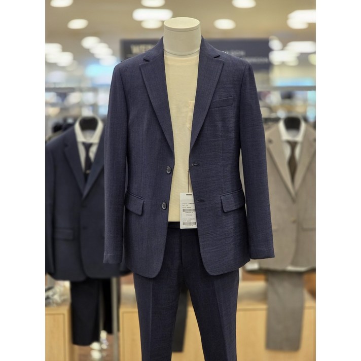 킨록바이킨록앤더슨 남성용 초경량 지짐이 봄여름 정장 상하의 세트 NFJB84384