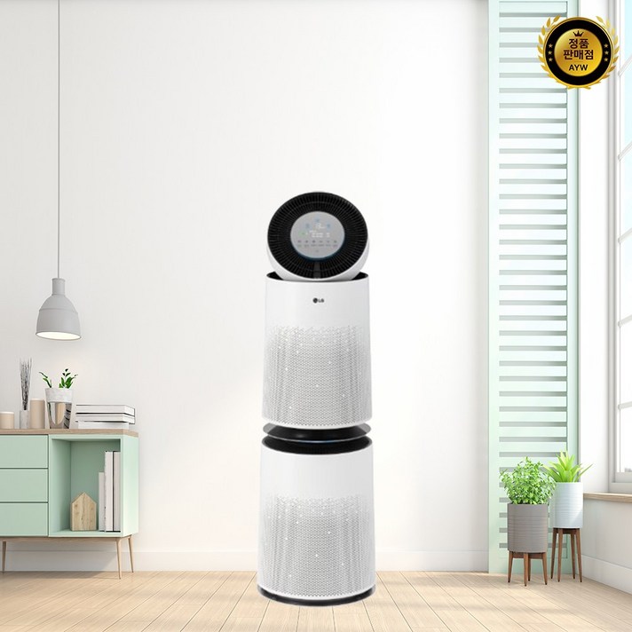 LG전자 퓨리케어 360도 오브제컬렉션 플러스 공기청정기 AS305DWWA 100㎡ 방문설치