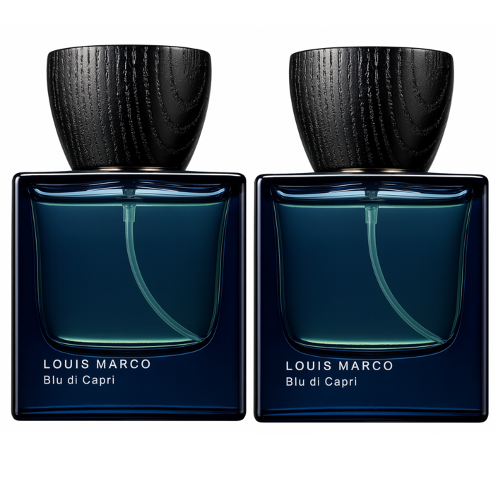 루이마르코 블루 디 카프리 퍼퓸 남자향수 남성향수 시트러스 우디향 플로럴 시더우드 앰버 오션 여자가좋아하는남자향수, 2개, 50ml