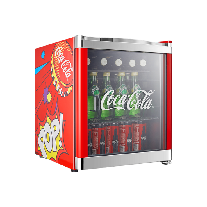 코카콜라 냉장고 쇼케이스 가정용 미니 술냉장고 술장고 LED조명버전