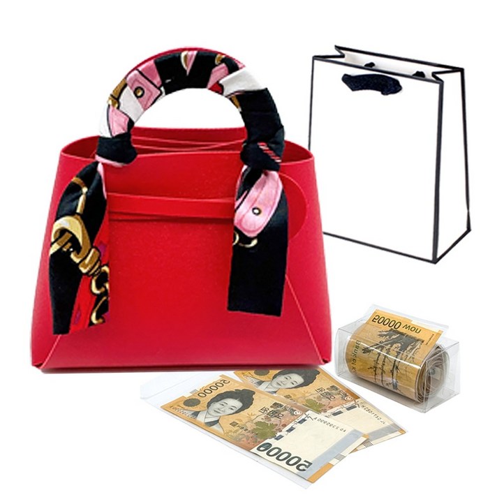 리빙캔버스 고급 기프트 머니백 선물 용돈박스