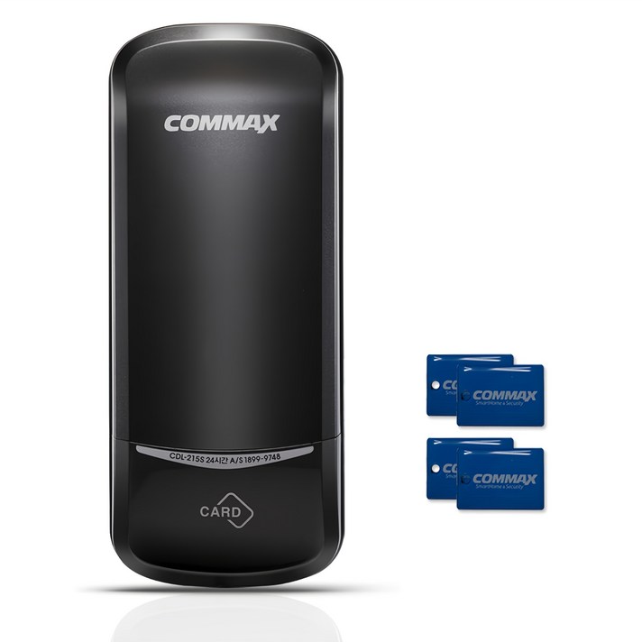 COMMAX 디지털보조키 손잡이 없음 도어락 카드키 4p CDL215S 자가설치 COMMAX 디지털보조키 손잡이 없음 도어락 카드키 4p CDL215S 자가설치