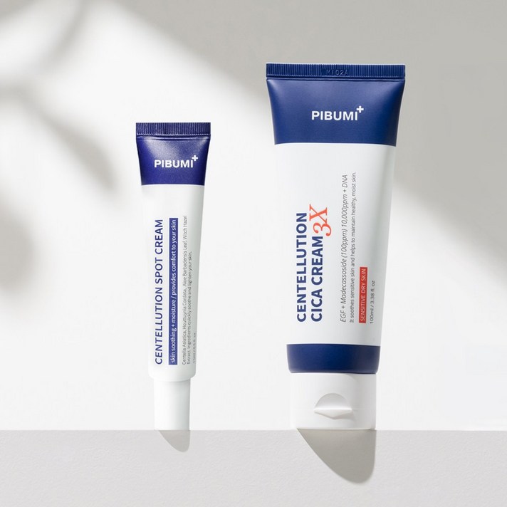 트러블 극복 2종 피부미 센텔루션 시카 크림 3X 100ml  센텔루션 스팟크림15ml, 100ml, 1개