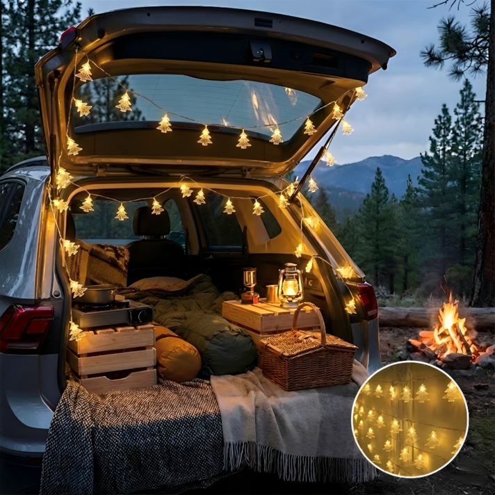 Snowvelle 신년 감성 캠핑 LED 홈파티 스트링 조명