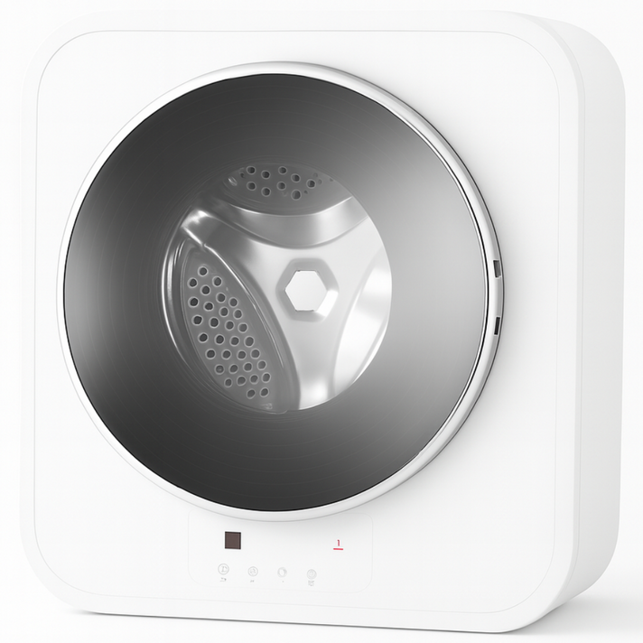 린텔라 벽걸이 미니 세탁기 소형 경량 3kg 속옷 건조 드럼 원룸 아기옷 빨래 고성능 소형