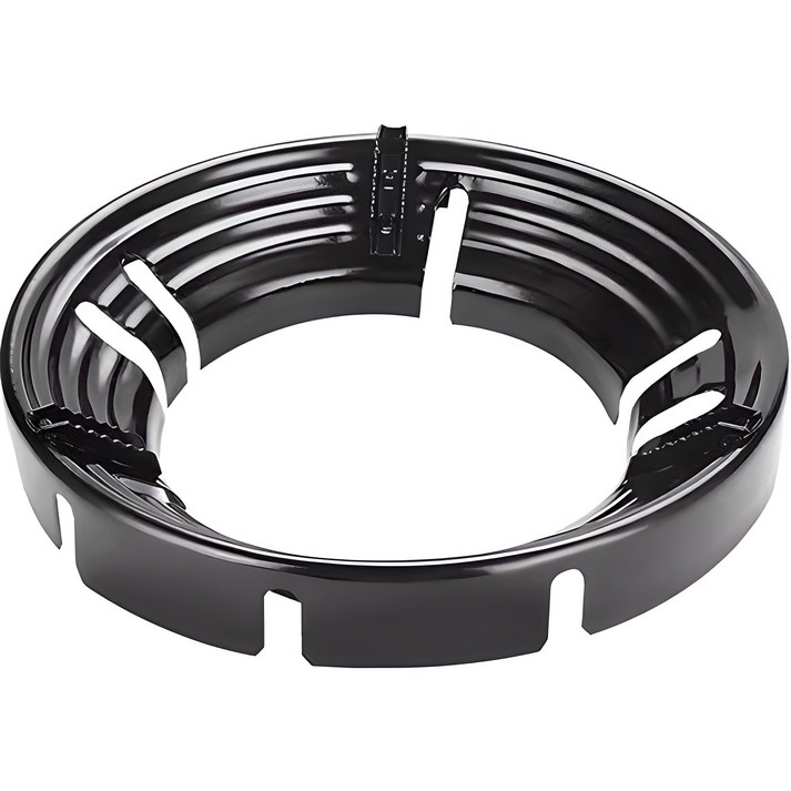 다막아 버너 바람막이, 블랙, 1개