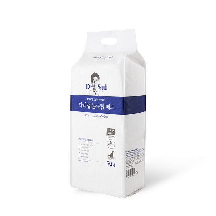닥터설 논슬립 반려동물 배변 패드 50매 닥터설 논슬립 반려동물 배변 패드 50매