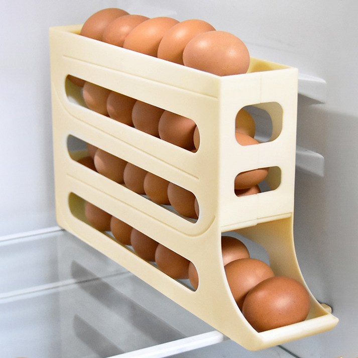 4단 자동 롤링 에그 트레이