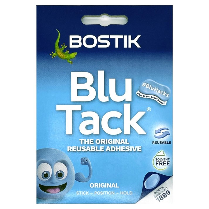 보스틱 블루택 핸디 오리지널 50g