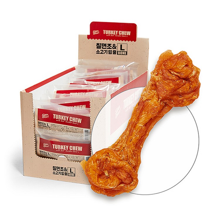 터키츄 반려동물 건조 간식 본 L 터키츄 반려동물 건조 간식 본 L