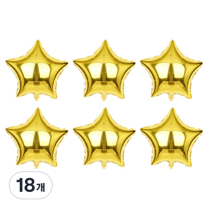 파티짱 별 은박 풍선 소