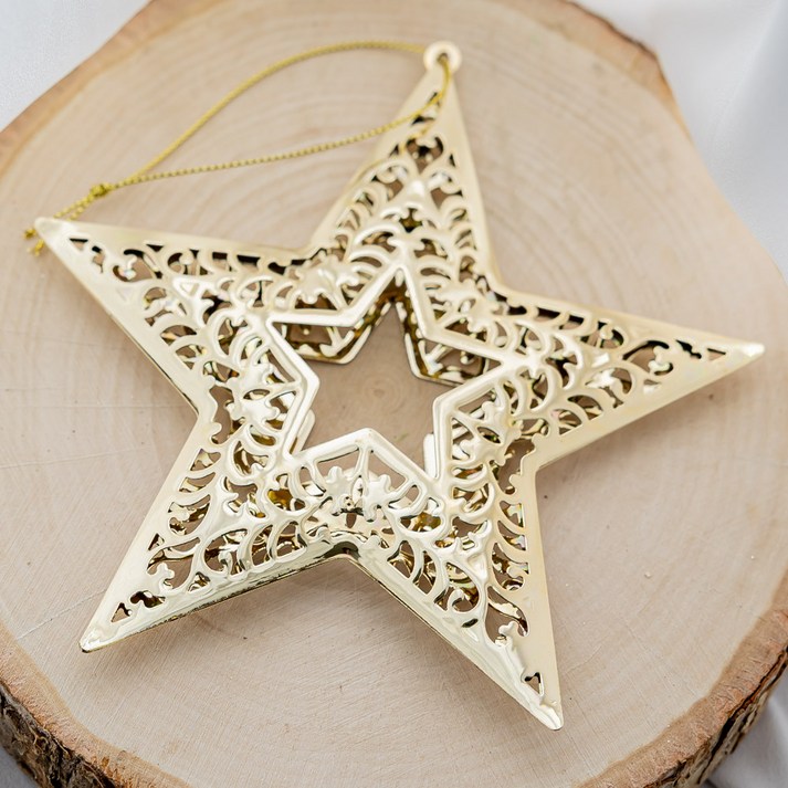 플라워트리 장식 소품 철재 스타 별