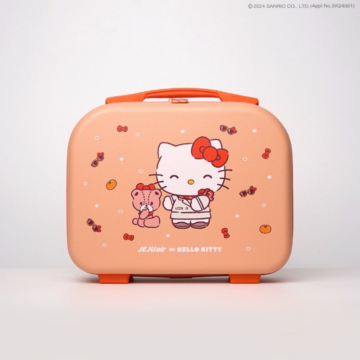 제주항공 헬로키티 승무원 산리오캐릭터즈 기내용 미니 14인치 여행용 캐리어 레디백