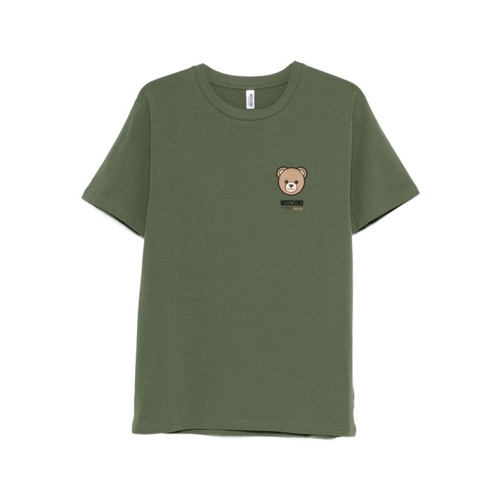 모스키노 테디 베어 프린트 티셔츠