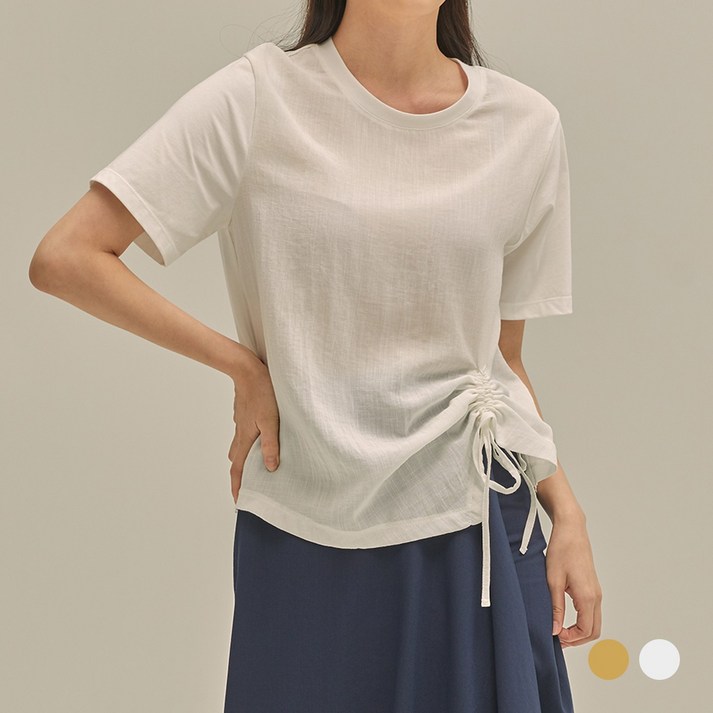 클라비스티셔츠 [클라비스]스트링 반팔티셔츠(CVHWA3805M)