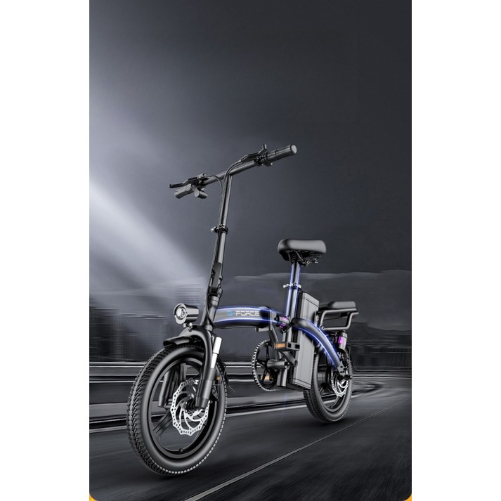 지포스전기자전거 접이식 전기자전거 대용량 배터리 2인승 출퇴근 지포스 전동 소형 자전거