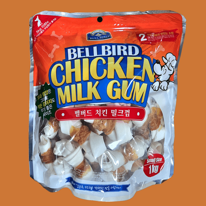 벨버드 치킨밀크껌 코스트코 강아지덴탈껌