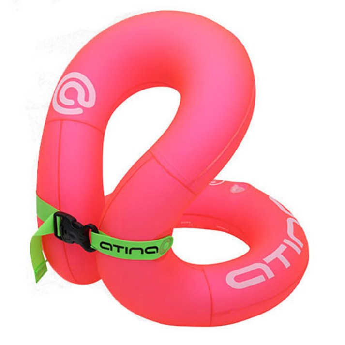 아티나 넥베스트 유아동 조끼형 수영보조용품 25kg, 핑크 - 쇼핑앤샵
