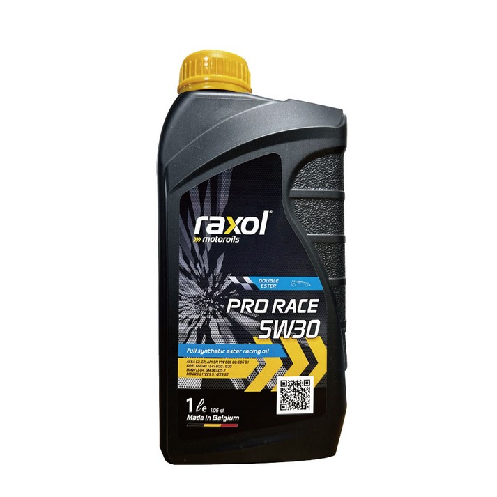 락솔 raxol PRO RACE 5W30 가솔린 디젤(DPF) 에스테르 합성엔진오일, 1개, 1L