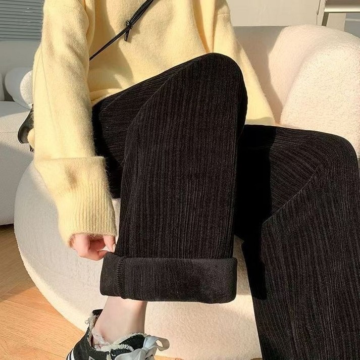 여성 기모송 밴딩 팬츠 QWRTYUIO