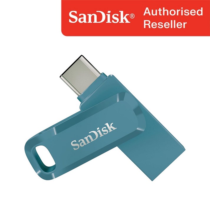 샌디스크 USB 메모리 DDC3 블루 C타입 OTG 3.2 대용량 [10개이상 무료 각인]