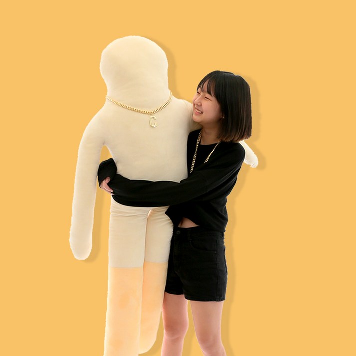 빼빼로인형 꿀잠속으로 진격의 초코샘 바디필로우 150cm 3종택1