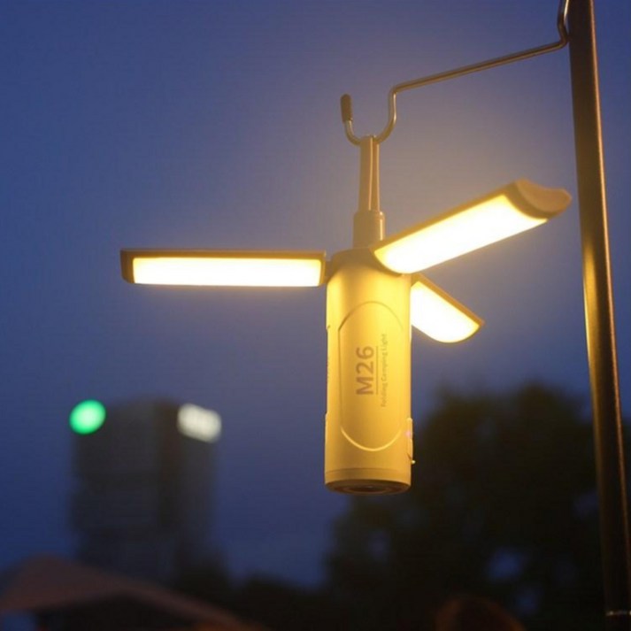 ONAKY 캠핑조명 무선조명 캠핑등 접이식 램프 3500mAh 충전식조명  손전등