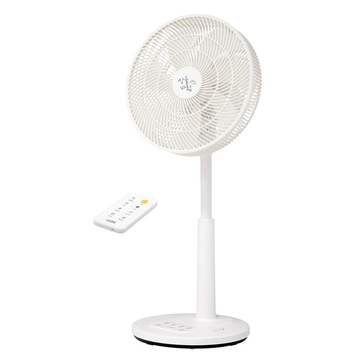르젠 스탠드형 초미세풍 산들바람 리모컨 선풍기 LZAFOR339