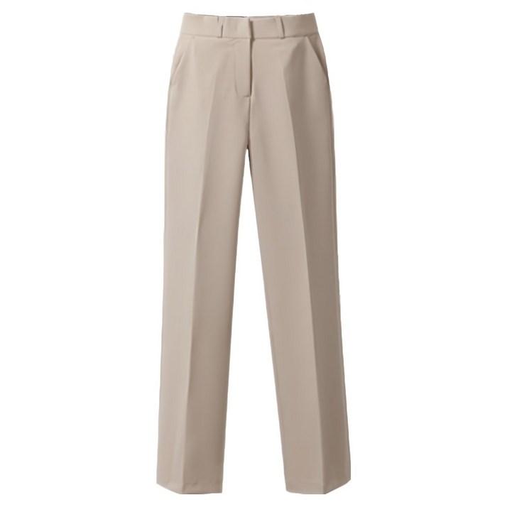 레몬소울 여성용 밴딩 스판 링클프리 일자 숏 슬랙스 6791