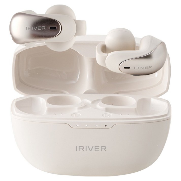 아이리버 IBO-CLIP ON3 오픈형 블루투스 무선 이어폰, SILVER, 5시간, 방수가능, IBO-CLIP ON3, SILVER