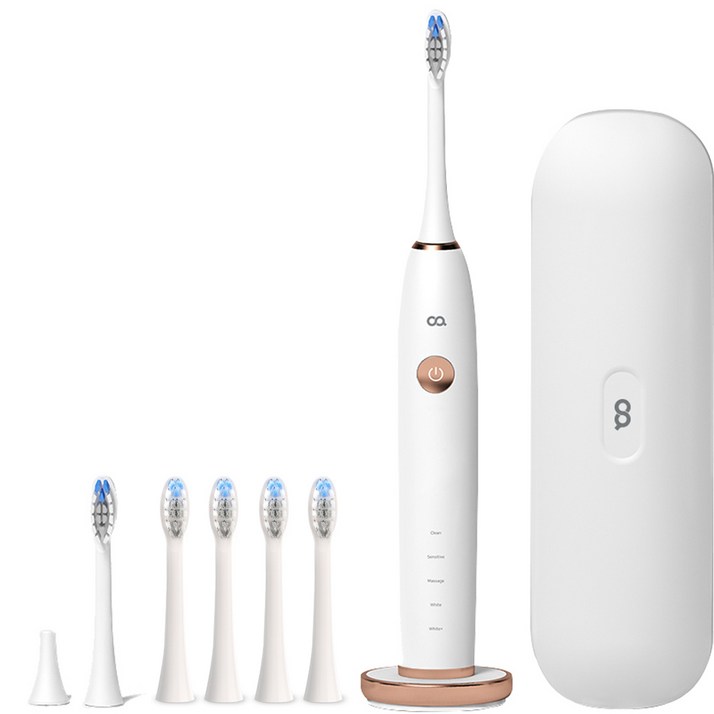 오아 클린이 소프트B 자동 압력센서 음파 전동 칫솔  소프트 전용 리필 칫솔모 4개