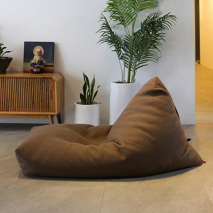 보니타 난연소재 초대형 롱파우치 빈백 RFF303, 카페