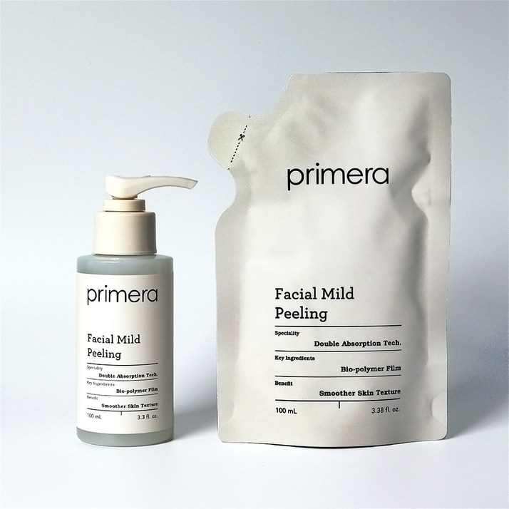 프리메라 페이셜 마일드 필링 100ml  리필팩 100ml 기획