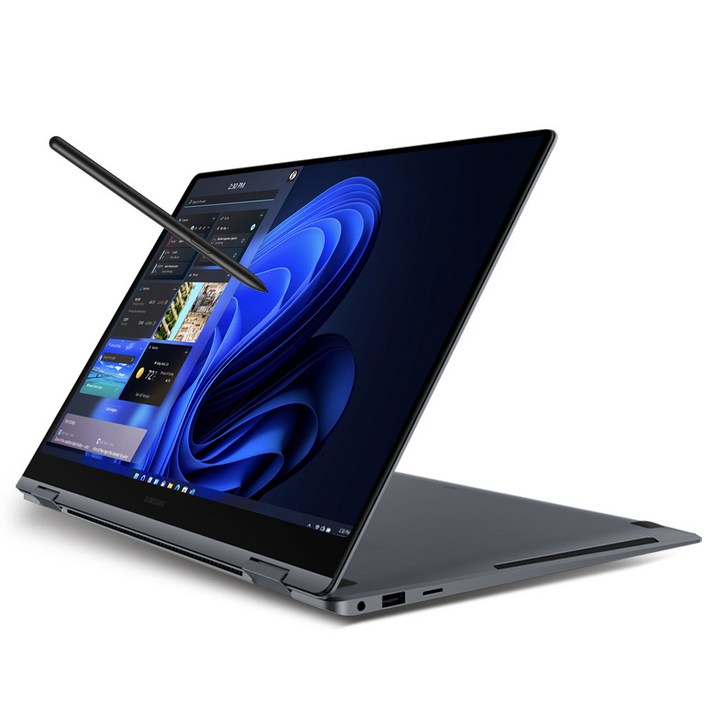 삼성전자 갤럭시북 프로360 16인치 인텔코어 터치 디스플레이 WQXGA+ 태블릿 2in1 S펜 사무용 업무용 OLED 노트북