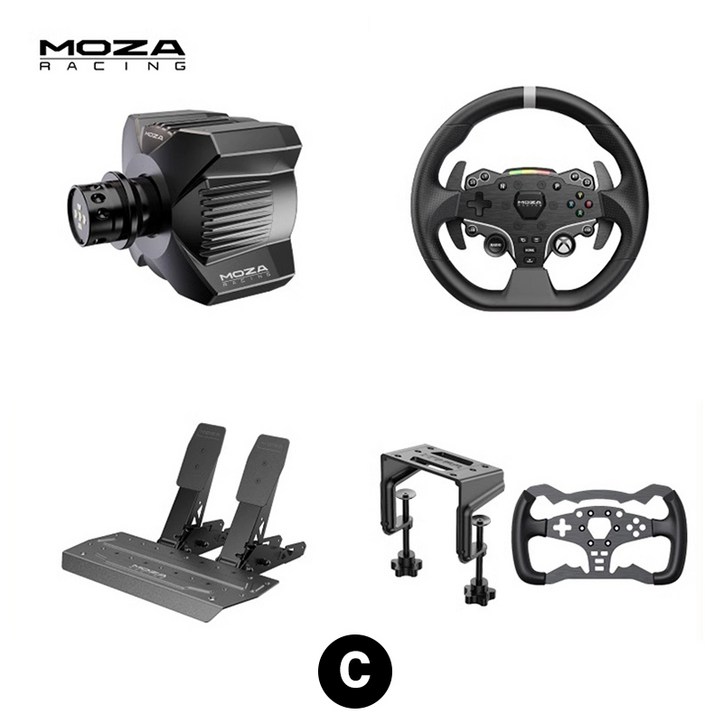 [CTK] MOZA R3 게이밍 레이싱 시뮬레이터 조이스틱 올인원 풀 패키지 자동차 운전연습기