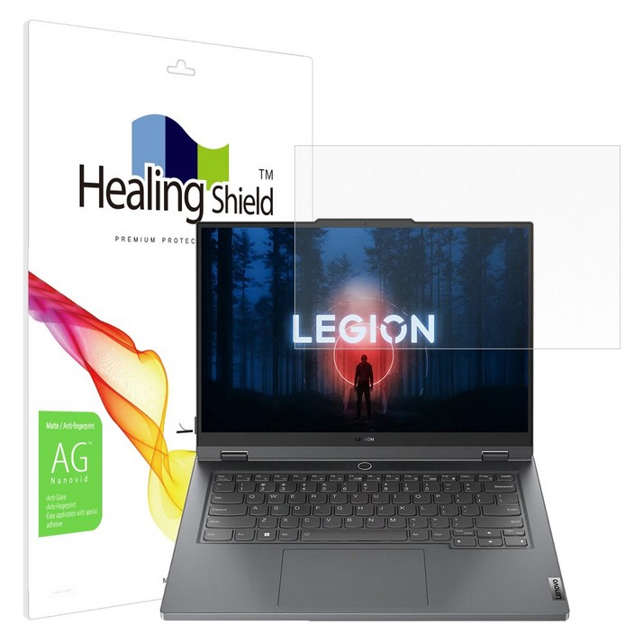 힐링쉴드 레노버 리전 슬림5 14APH R7 4060 Plus 저반사 액정보호필름, 1개 힐링쉴드 레노버 리전 슬림5 14APH R7 4060 Plus 저반사 액정보호필름, 1개