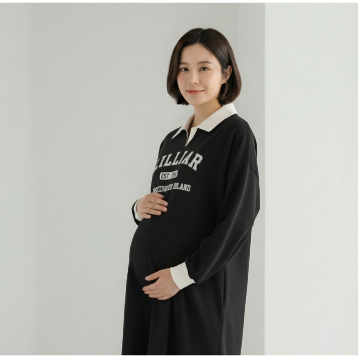 릴리아르 국내산 캐주얼 임산부원피스