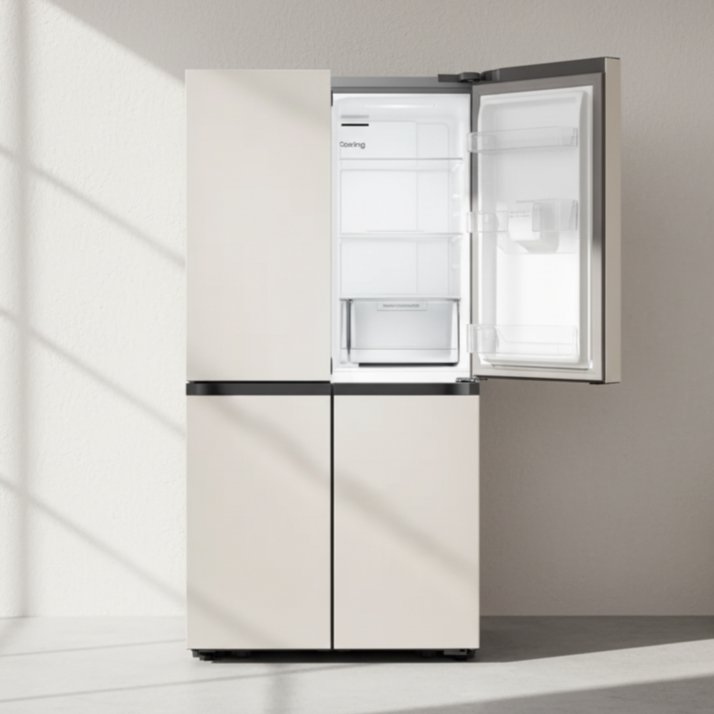 [으뜸효율] 삼성전자 비스포크 AI 냉장고 1등급 4도어 902L 대용량 푸드쇼케이스