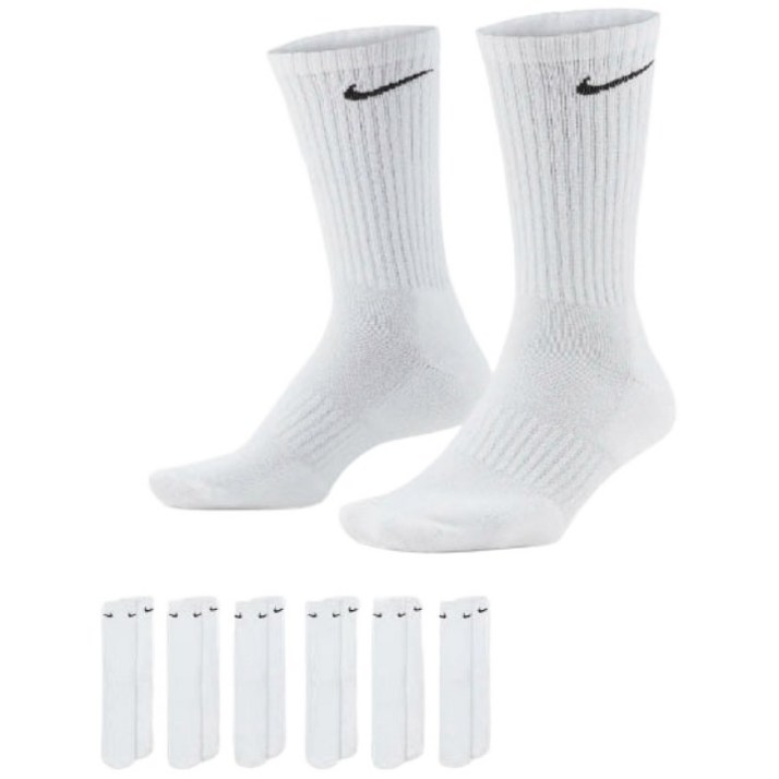 나이키 에브리데이 쿠션 트레이닝 크루 샥스 스포츠 장목 양말2세트 6켤레