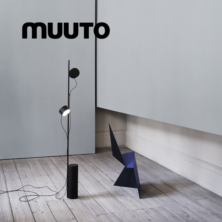 무토 포스트 플로어 스탠드 램프 조명 침실 인테리어 무드등 수면등 LED 밝기조절 디밍, Black