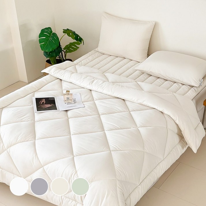 디오프 사계절 향균 알러지케어 먼지없는 차렵이불 세트