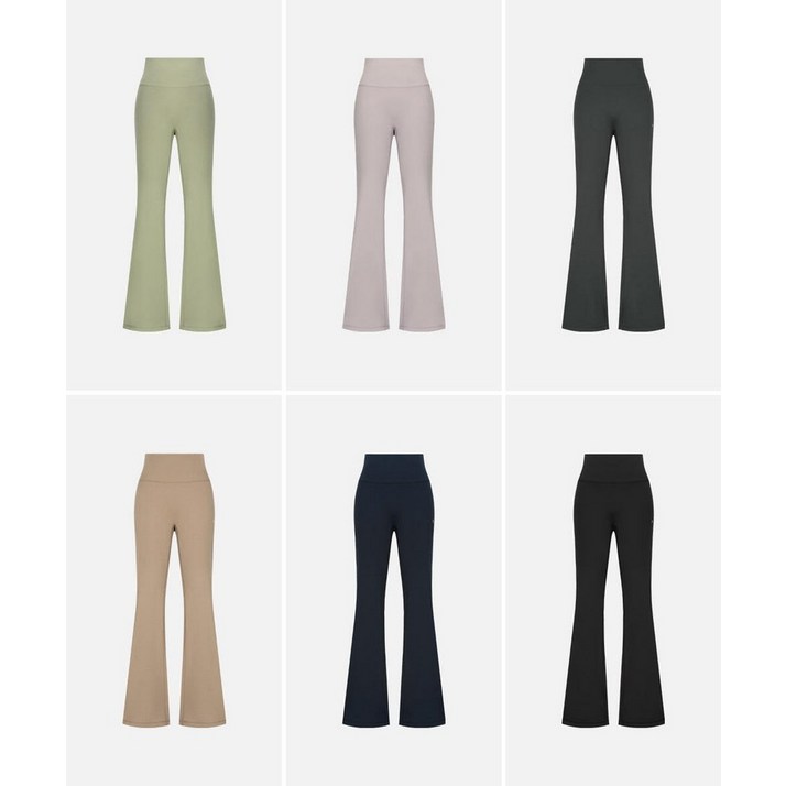 뮬라웨어 다리가 길어보이는에어플러스 부츠컷 레깅스6종(택)1 AWNFLG705JJ