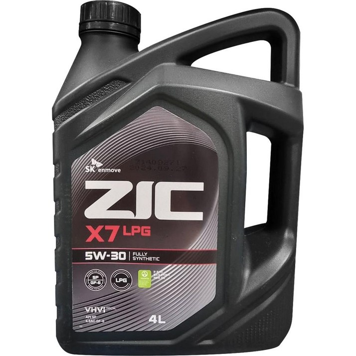 ZIC X7 LPG 5W30 4L 엔진오일
